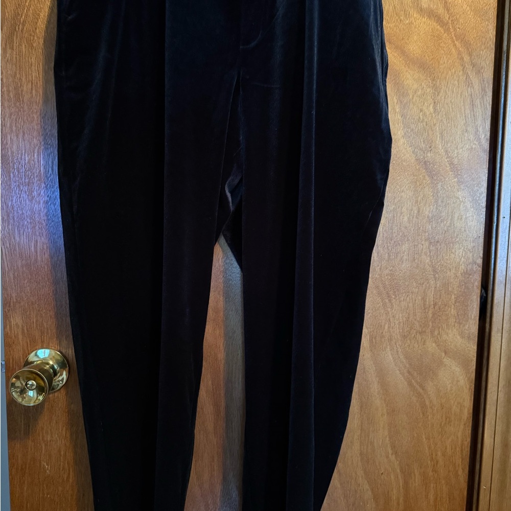 GAP Black Velvet Trousers